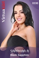 Sapphira A in 0336 - Black Sapphire [2016-02-05] gallery from VIRTUAGIRL3K